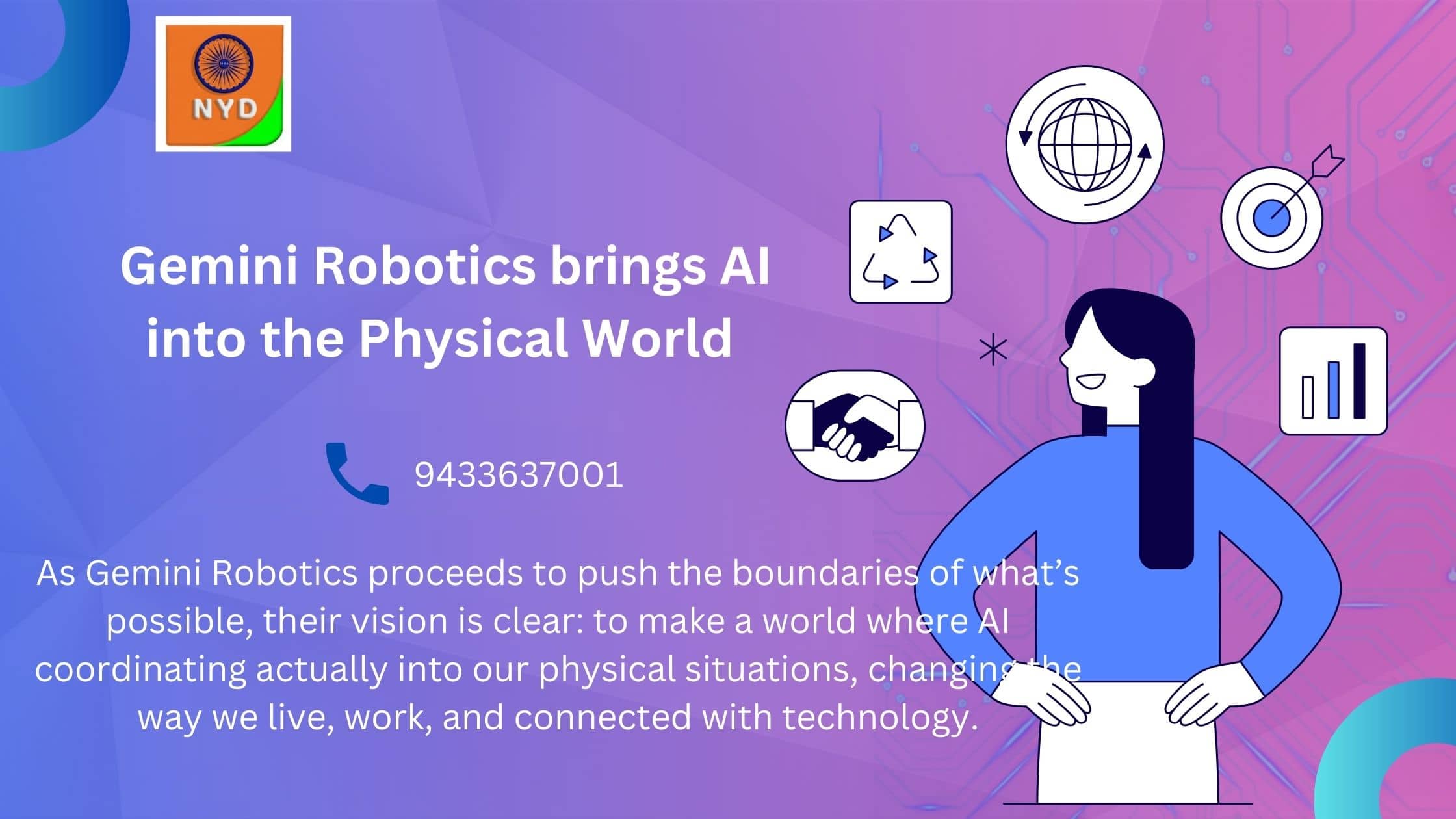 Gemini Robotics bring AI into Physical World