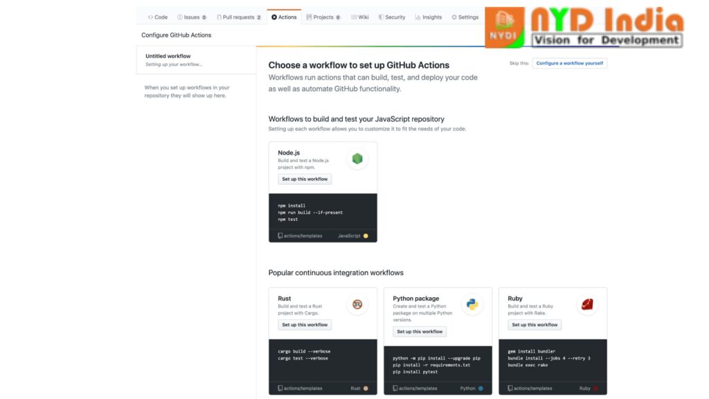 Continuous Integration with GitHub Actions